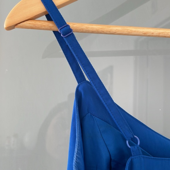 Royal blue long sleeveless dress BB Dakota - Picture 6 of 10